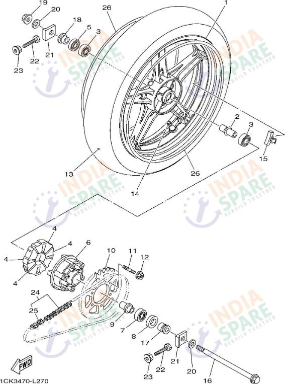 REAR WHEEL